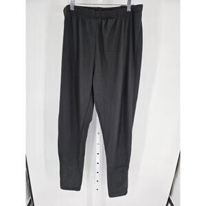 Iceburg Outerwear Mens Sz XL Pull On Sweatpants Black Fleece Lined